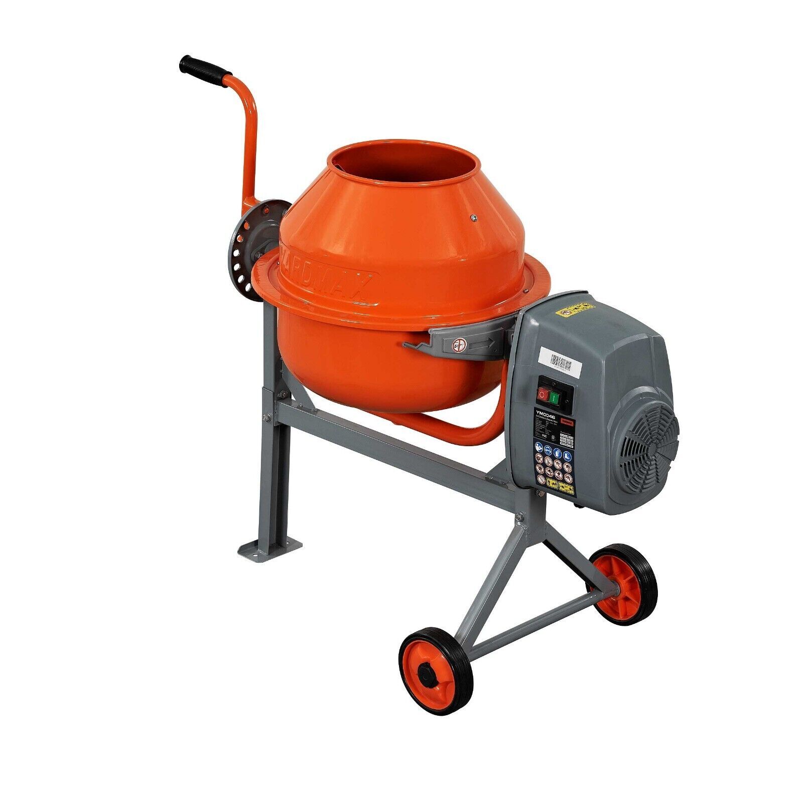 Ym0046 Concrete Cement Mixer 1.6 Cu Ft 1/6 Hp eBay
