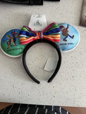 US Disney-Parks Coco Miguel Rivera Alebrije Dante Minnie Ears Headband