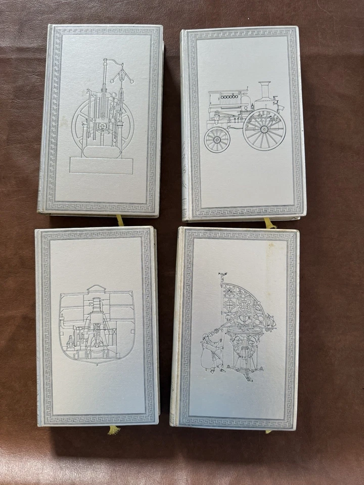 How Things Work Vol I–IV Hardcover Set Illustrated Machinery Physics Engineering - Image 2 of 4