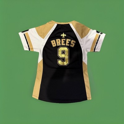Drew Brees - New Orleans Saints - Women's Majestic Draft Me Fashion Jersey - Med