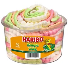 (8,63 /1kg) Haribo Raupe XXL, Schaumzucker, 3...