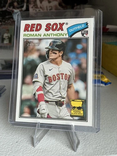 Roman Anthony  - 2026 Topps Heritage RC Rookie Gold Cup #86 Red Sox Base Card
