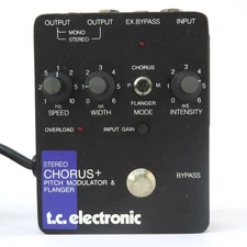 Tc Electronic Stereo Chorus Pitch Modulator Flanger