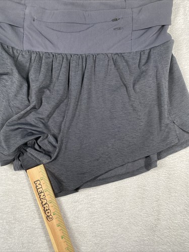 Free People FP Movement Tempo Light As Air Lined Shorts Gray Size Large - Picture 4 of 7