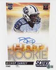 Titans Bishop Sankey Authentic Signed 8x10 Photo Autographed BAS #BR54773