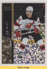 2021-22 Upper Deck Series 1 Speckled Rainbow Foil Miles Wood #112 READ 0vd8