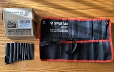 Jumbo 12 Piece Hollow Punch Set • Spurtar • 1/8" - 3/4" • Black