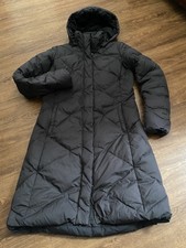 The North Face 550 Down Black Hooded long Coat