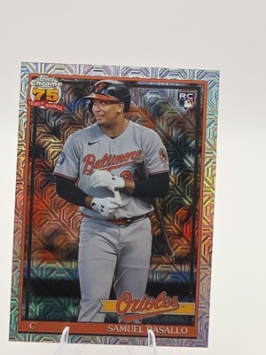 2026 Topps Silver Pack Chrome #91C-30 Samuel Basallo (RC)