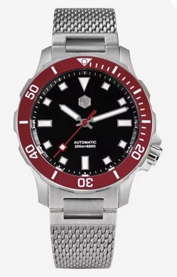 San Martin Automatic 39.5mm 20ATM Sapphire Crystal 11