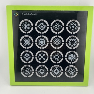 Flashpad Air Electronic Handheld Touchscreen Game Virztex Green Accent FA200