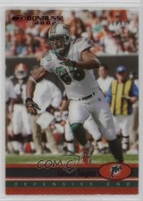 2022 Panini Clearly Donruss Retro 2002 Red /49 Jason Taylor #02-10 HOF 0c2