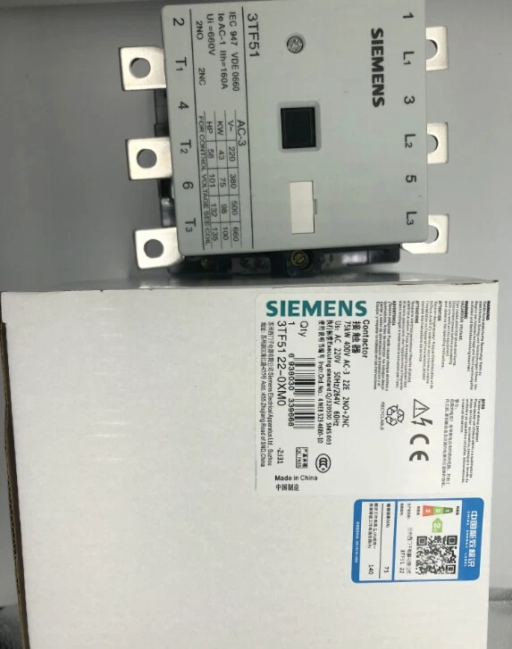 1 PCS NEW SIEMENS 3TF51 22-0X 220V 380V AC contactor free shipping - Image 3 of 3