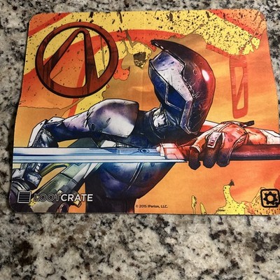 BORDERLANDS 2 Zero Assassin Game Large Mat Mouse Pad Loot Crate Exclusive NEW