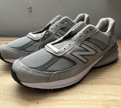 New Balance M990GL5 Men's Size 9.5 Width D Running Shoes Grey
