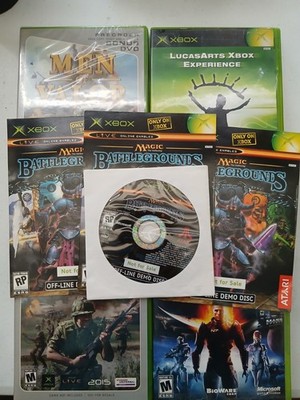 Original Xbox Lot of demo disc Games 