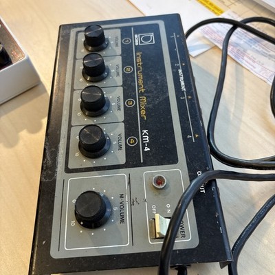 Roland BOSS KM-4 Instrument Mixer Vintage Tested | eBay