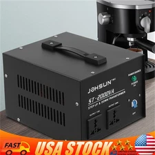 1500 Watt Step Up and Down Voltage Transformer Power Converter 110 to/from 220V