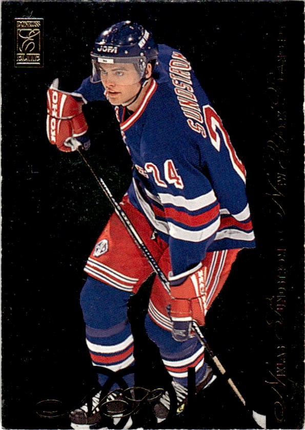 1995-96 Donruss Elite #14 Niklas Sundstrom Rookies #/5000