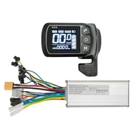 Ebike 36V/48V 500W Brushless Motor Controller LCD Display Replacement Kit