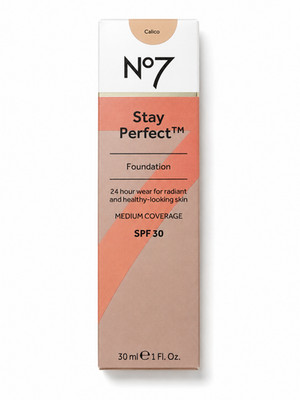 No7 Stay Perfect Foundation SPF 30 Calico 30 ml Medium Coverage
