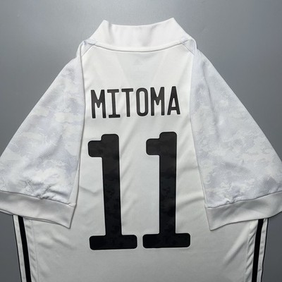 JAPAN ADIDAS 2020/2021 FOOTBALL SOCCER AWAY JERSEY #11 MITOMA SIZE