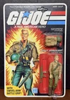 GI Joe DUKE  1983 v1 *RECARD ON REPRODUCTION CARD* NICE!