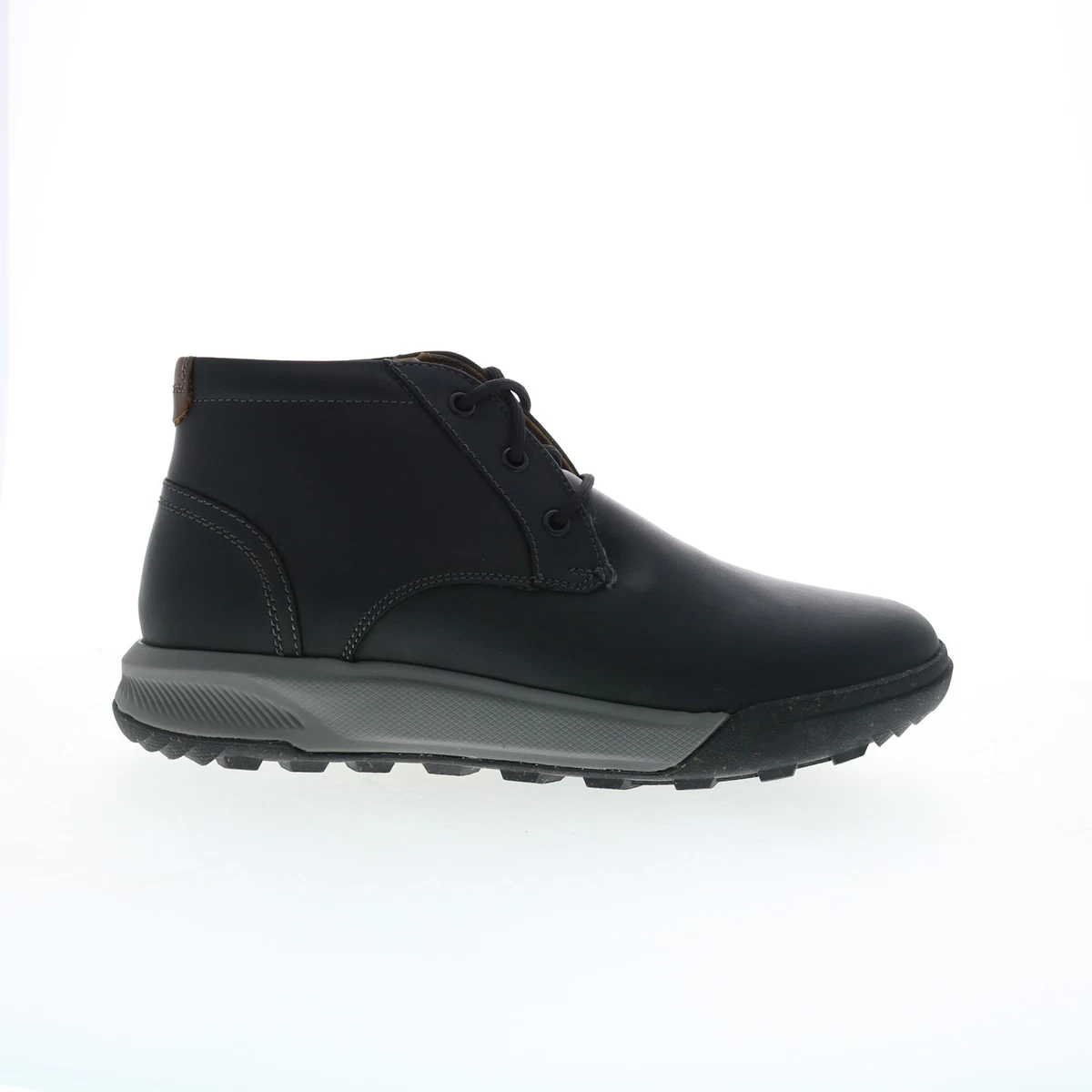 Florsheim Oxford Shoes Mens Size 10.5D Black Leather Cap Toe Cuban Heel Lace Up‎ Belvedere-Genuine-Ostrich-  main image 3