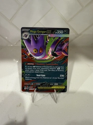 Pokémon TCG Mega Gengar EX 56/94 Phantasmal Flames NM