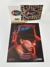 JAMIE CAMPBELL BOWER in-person signed autograph/autograph 20x25cm Stranger Things