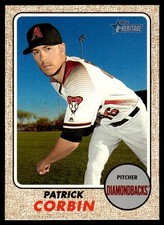 Patrick Corbin 2017 Topps Heritage #341 Arizona Diamondbacks 31459 Baseball Card