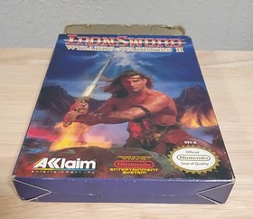 IronSword: Wizards & Warriors II (Nintendo Entertainment System, 1989) CIB