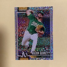 2026 Topps Series 1 Celebration Mason Barnett silver Confetti RC Athletics #273