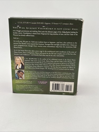 Harry Potter Audio Books Set on CD Jim Dale Complete Series 1-7 Boxed Sets Discs - Picture 9 of 21