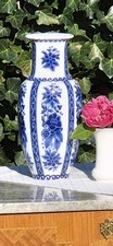 Vase Porzellan Delfts, Blau, Keramik 