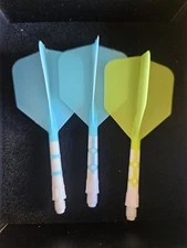 CUESOUL 2022 929 New Launch ROST T19 Integrated Dart Shaft and Flights-Sky Blue