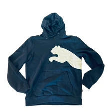 PUMA Men's Essentials Big Logo Hoodie Size M