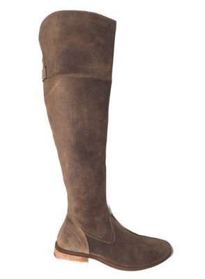 Born Tall OTK Over-The-Knee Boots Women Size 10 Brown / Taupe Suede Leather