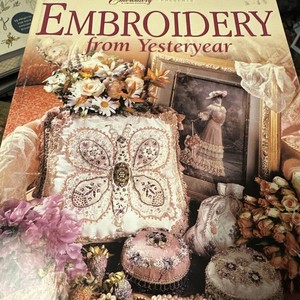 Embroidery  from Yesteryear Beads Craftworld Book - 19 projects pattern sheets