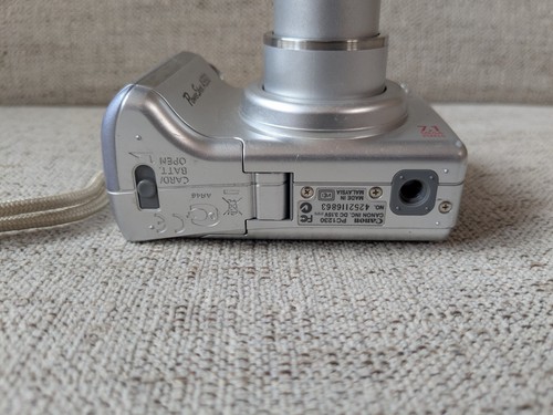 Canon PowerShot A550 7.1MP Digital Camera - Silver | Working But READ - Picture 8 of 10