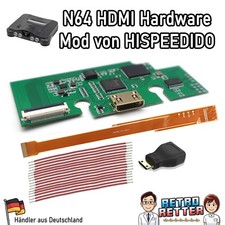 HISPEEDIDO N64 HDMI Mod Umbau Set mit OSD Men...