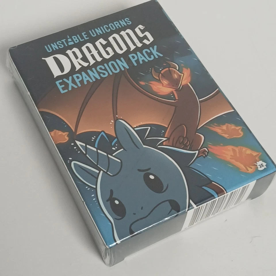 Unstable Unicorns Dragons Expansion Pack Card Game New Factory Sealed NIB - Image 3 of 3