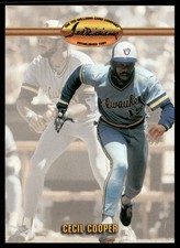 Cecil Cooper 1993 Ted Williams #49 Milwaukee Brewers