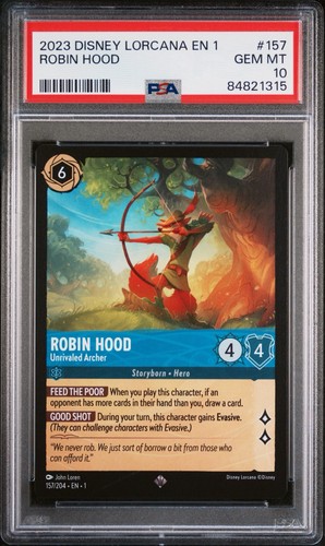 Robin Hood - Unrivaled Archer graded PSA 10 for sale on eBay