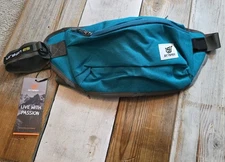 Skysper Urban E5 Teal Green Waist Bag Fanny Pack Adjustable Straps NWT