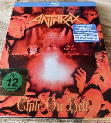Anthrax  Chile on Hell  BluRay/2CD Box   NEW & SEALED   Slayer Metallica Exodus