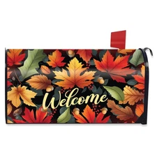 Briarwood Lane Autumn Color Leaves Mailbox Cover