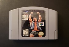 WWF War Zone (Nintendo 64, 1998) N64 Authentic Cleaned & Tested