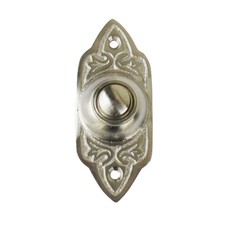 Klingel Klingelplatte  Jugendstil Nickel matt  #K24-NM