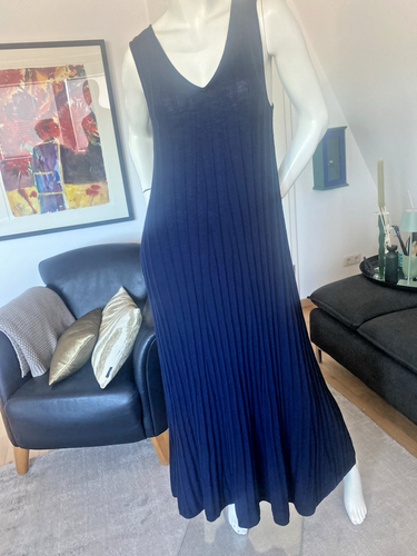 🌹* HEMISPHERE * tolles, exklusive KLEID Blau Strickkleid * GR. 42/ 40 🌹 - Bild 3 von 18